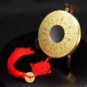 風水 鏡 ミラー 八角 魔除け 風水グッズ 八角鏡 八卦鏡 開運グッズ インテリア (太極九宮八卦凹面鏡)