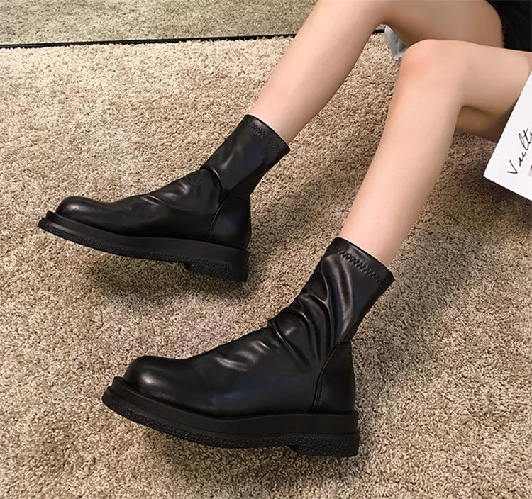 イギリス 百掛け トレンド 春 シングルブーツ スキニーブーツ 大人気 学生 秋と冬 ショートブーツ スリム ファッション雑貨 合同会社 サムズアップ 問屋 仕入れ 卸 卸売の専門 仕入れならnetsea