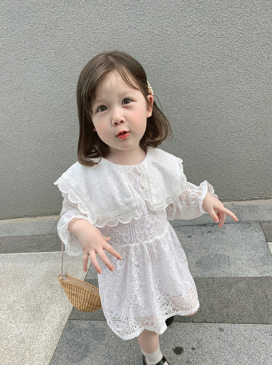 女の子 スカート 花 ワンピース 子供服 3-8歳 韓国子供服 ファッション 新作