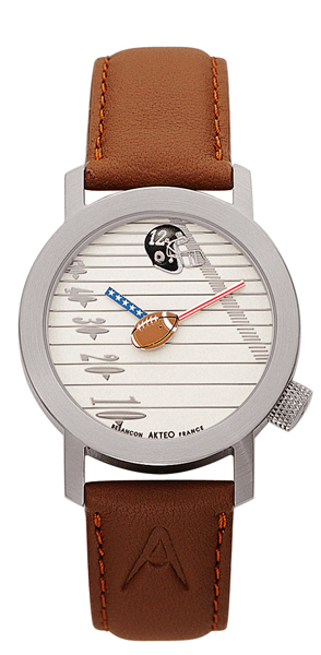 AKTEO フットボール１ メンズ腕時計