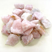 [原石量り売り販売] 天然石ローズクォーツ(Rose quartz)　1個売り-KG販売