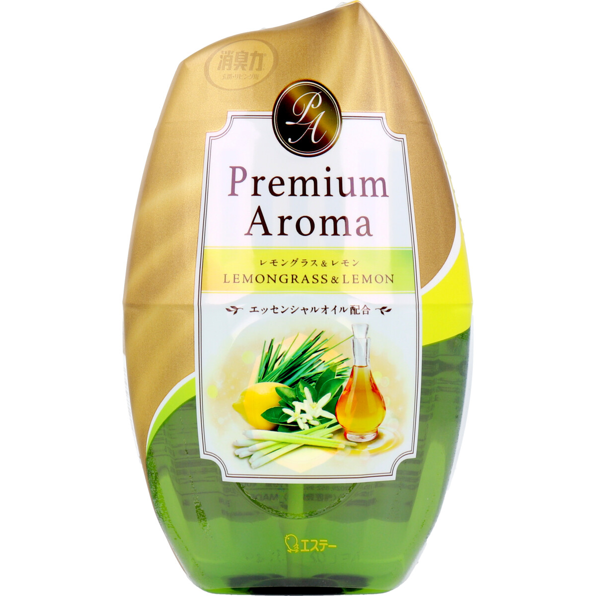 [廃盤] お部屋の消臭力 PremiumAroma レモングラス＆レモン 400mL　　　　