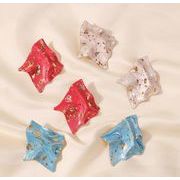 金箔変形ピアス