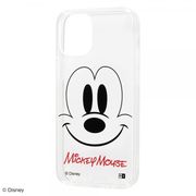 iPhone 12 mini ディズニー/ハイブリッドケース Clear Pop/ミッキーマウス