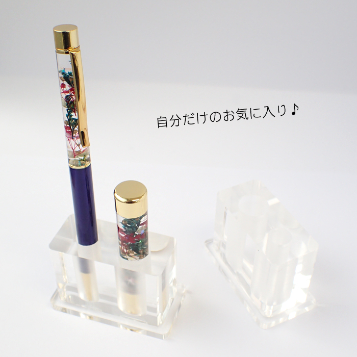 ボールペン 印鑑ディスプレイスタンド オシャレ 什器 ツール ディスプレイ ホルダー クリア 印鑑立て 雑貨 パーツワールド Partsworld 問屋 仕入れ 卸 卸売の専門 仕入れならnetsea