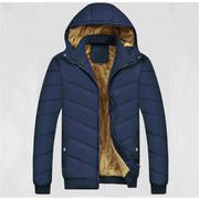 自社生産-高品質！韓国ファッション 裏起毛 厚みをつける 短いスタイル スリムフィット 冬 ジャケット