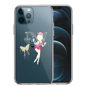 iPhone12 Pro 側面ソフト 背面ハード ハイブリッド クリア ケース ピーターパン 妖精 3