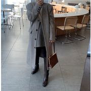 大人気 ファッション オシャレ 減齢  カジュアル Vネック 気質 チェスターコート コート