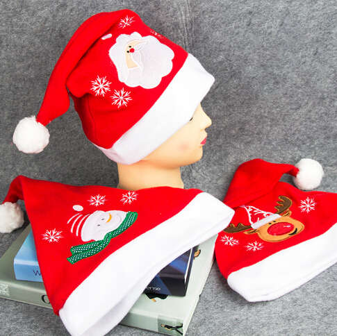 【雑貨】プレゼント　クリスマスグッズ　クリスマスツリー飾り物　サンタクロース帽子