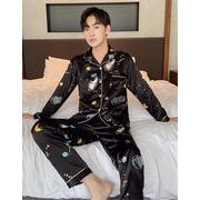 ≪今だけ お試し価格≫韓国ファッション パジャマ ティーンエイジャー アイスシルク ルームウェア セット