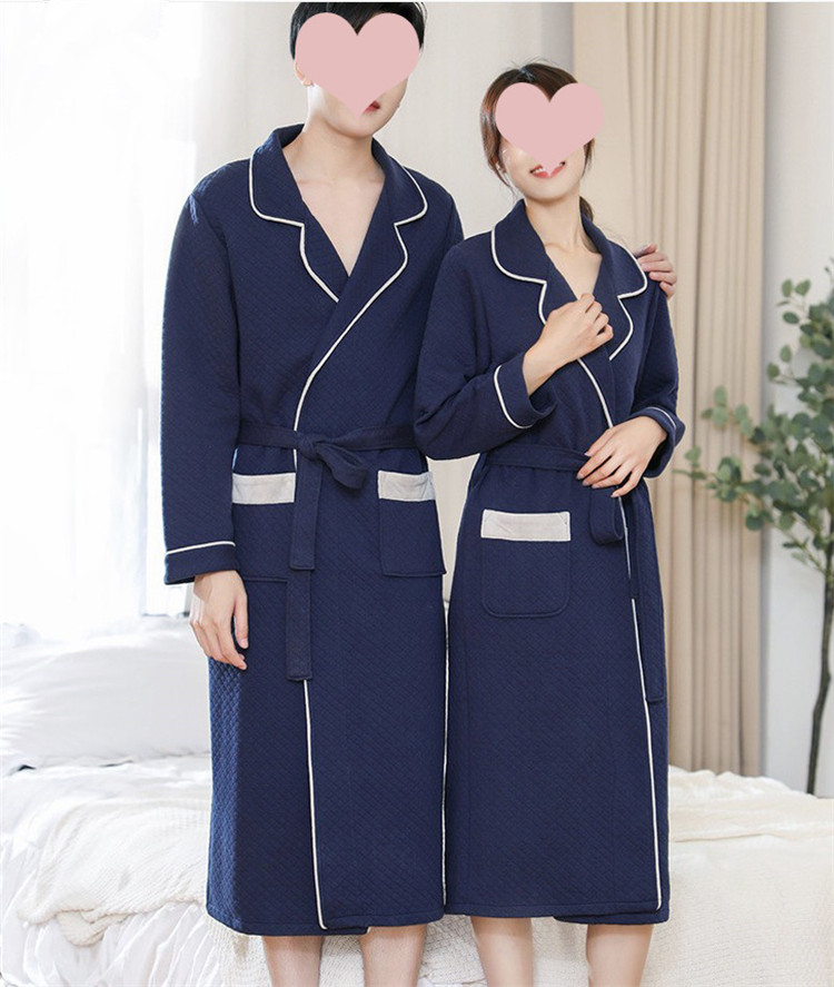 クールでカジュアルなスタイル 韓国ファッション パジャマ  ピュアコットン エアコットン 3層 保温