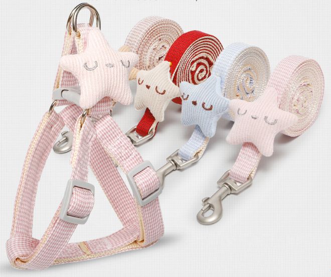 新作 一部即納 ヒトデ 犬用 胸背 けん引ロープ ペットグッズ 犬 ペット ペット用品