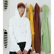 パーカー 無地 フード付き 上着 春秋 新作 男女兼用 トップス メンズ 学生 韓国ファッション