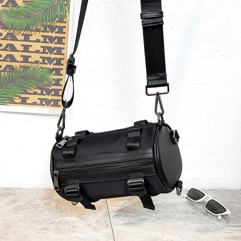 ミニボストン ショルダーバッグ ナイロンバッグ 小物入れ ファッション雑貨 メンズ