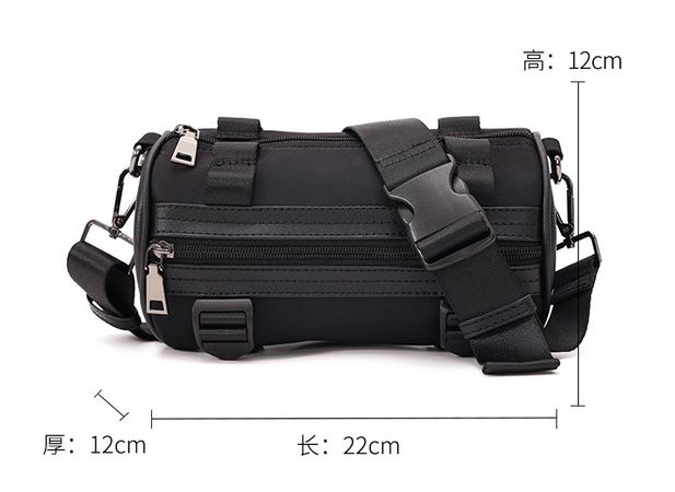 ミニボストン ショルダーバッグ ナイロンバッグ 小物入れ ファッション雑貨 メンズ