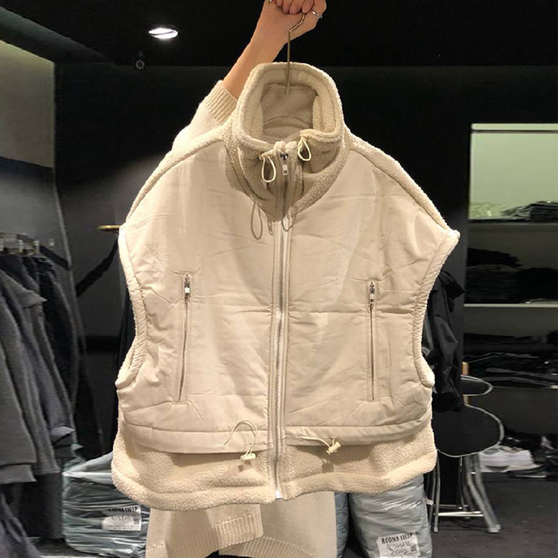 韓国ファッションオシャレ 切替ベスト レディース新作 暖かい アパレル 株式会社 ハイスター 問屋 仕入れ 卸 卸売の専門 仕入れならnetsea