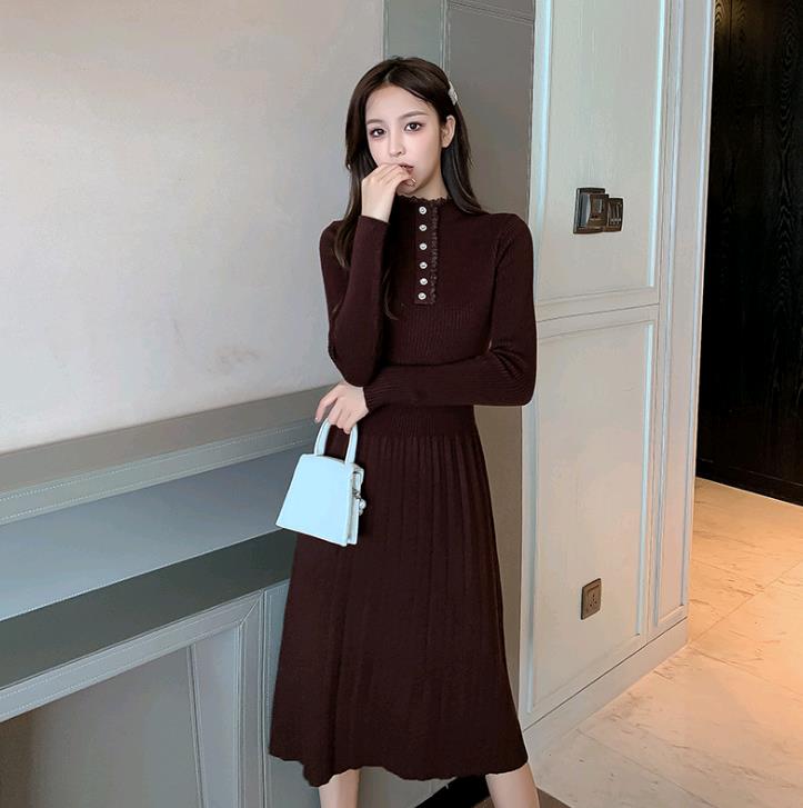 秋冬 ラー ワンピース 韓国sweet系 ファッション スカート ロングスカート Fashions アパレル 株式会社 シャミル 問屋 仕入れ 卸 卸売の専門 仕入れならnetsea