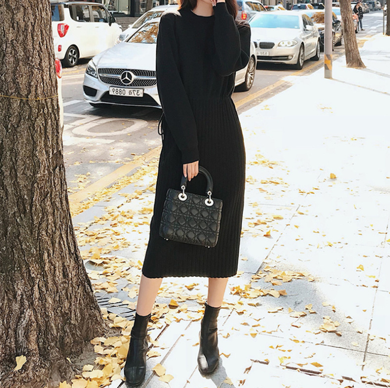 ジャージワンピース セーター コート スカート 秋冬 ワンピース レディース 韓国ファッション アパレル 香山 株式会社 問屋 仕入れ 卸 卸売の専門 仕入れならnetsea