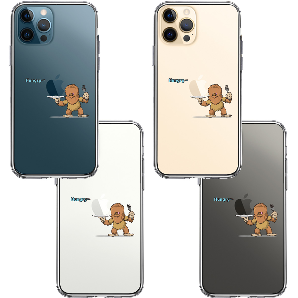 Iphone12 Pro 側面ソフト 背面ハード ハイブリッド クリア ケース Uma ビッグフット 比婆ゴン 家電 Av Pc ユニバーサル アーツ 株式会社 問屋 仕入れ 卸 卸売の専門 仕入れならnetsea