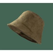 折りたたみ式 スエード 漁師の帽子 大人気 カップルウェア カジュアル 暖かさ 個性 小さな顔 百掛け