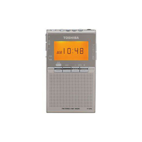 TOSHIBA ワイドFM/AMポケットラジオ TY-SPR6-N
