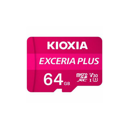 KIOXIA MicroSDカード EXERIA PLUS 64GB KMUH-A064G