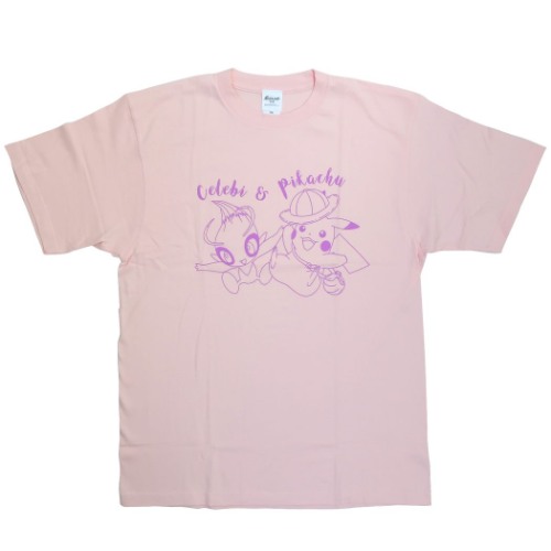 Tシャツ ポケットモンスター Tシャツ ピカチュウ セレヴィ 色違い ピンク 劇場版 アパレル 株式会社 ブライエンタープライズ 問屋 仕入れ 卸 卸売の専門 仕入れならnetsea