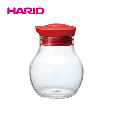 『HARIO』押すだけ密閉しょうゆさし 120 OMPS-120-R HARIO (ハリオ）