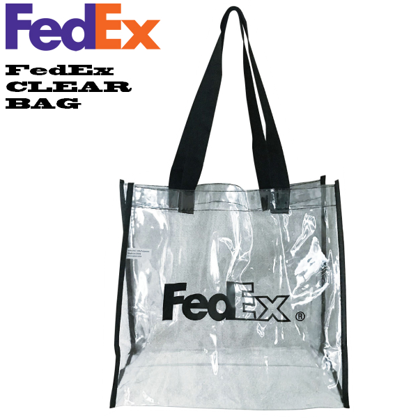 FedEx CLEAR BAG【フェデックス クリア バッグ】