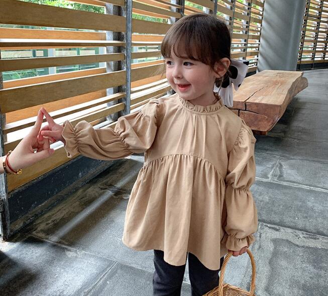 春 ベビー キッズ 韓国子供服 2色 可愛い ヴィンテージ vintage Tシャツ ブラウス