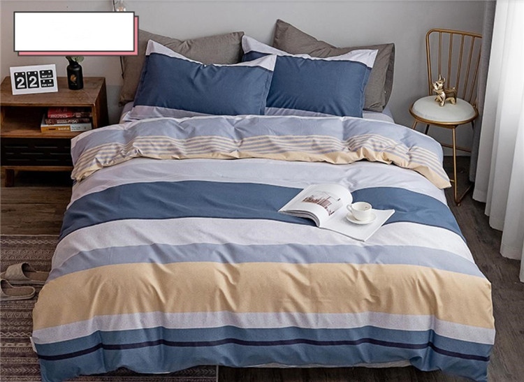 プリント 小さい新鮮な 気質 北欧 キルトカバー ベッドシート 寝具 3点セット 4点セット おしゃれな 大人気