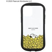 ピーナッツ iPhone12 mini対応ハイブリッドクリアケース ウッドストック SNG-552C