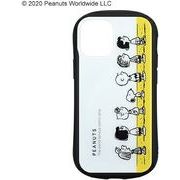 ピーナッツ iPhone12 mini対応ハイブリッドガラスケース フレンズ SNG-550C