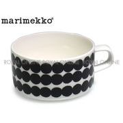 Y) 【マリメッコ】 ラシィマット ティーカップ TEA CUP 2.5 250ml ホワイト/ブラック