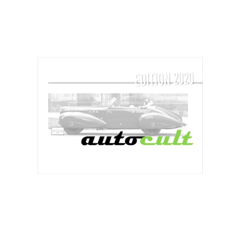 Auto Cult/オートカルト ブックオブザイヤーイヤー  2020  A4  184ページ ドイツ語/英語