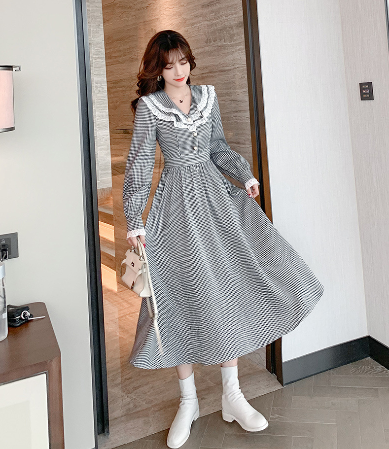 簡単にオシャレを楽しむ ワンピース 春服 韓国スタイル 新作 スリム効果 マキシ スカート