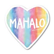 ハレイワハッピーマーケット ステッカー ハート MAHALO HHM018 おしゃれ ハワイ