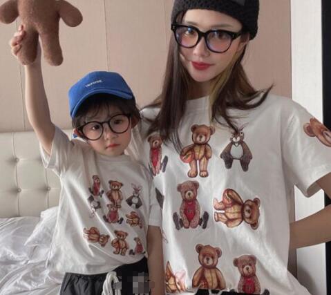 2021年夏新作★親子Tシャツ★トップス★80-140