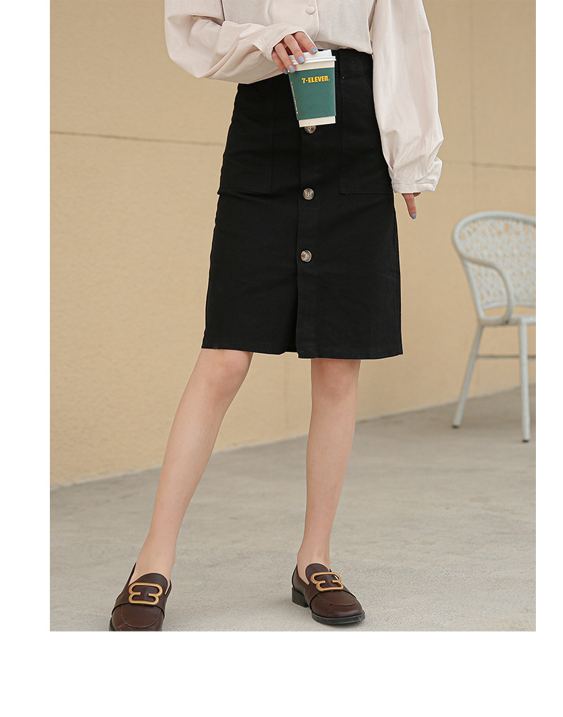 21年春物新作前スリット前ボタンひざ丈タイトスカート アパレル ファームレーテスト 有限会社 問屋 仕入れ 卸 卸売の専門 仕入れならnetsea
