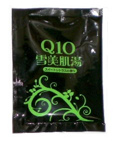 入浴剤　Q10雪美肌湯（スイートシトラスの香り）/日本製　　sangobath