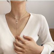 アクセサリー　ネックレス　Y形　オシャレ　レディースファッション