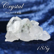 【 一点もの 】マニハール水晶 ヒマラヤ 原石 インド産 188g 水晶 天然石 パワーストーン カワセミ