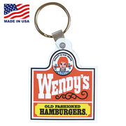 RUBBER KEYCHAIN Wendy's OLD LOGOウェンディーズ　 キーチェーン