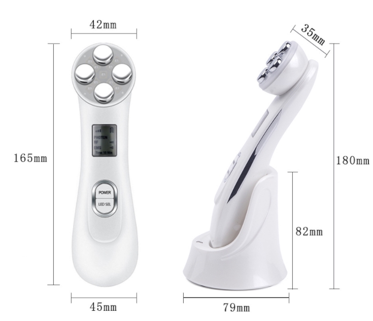 美顔器 EMS イオン導入器 RFラジオ波 LED光エステ 引き締め 美肌