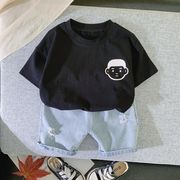 【2点セット】新作 子供服  ベビー服  アパレル   半袖  tシャツ + ショットパンツ  男の子 80-120cm