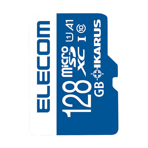 エレコム MicroSDXCカード/IKARUS付/UHS-I U1 128GB MF-M
