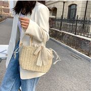 おしゃれアクセント 高級感 かばん 人気商品 草編み バッグ レディース 鞄 BAG 韓国ファッション