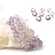 ブレス　アメジスト　ハートカット　8mm　高品質の輝き　透明度抜群　可愛い　紫水晶　2月誕生石　愛