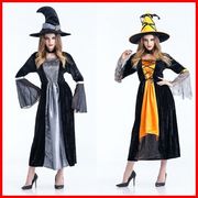 ハロウィン仮装 コスプレ衣装 3点セット 巫女 魔女 悪魔 吸血鬼 大人用 レディース コスチューム