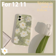 2021新作 アイフォン 花 ゆり スマホケース TPU  for iPhone 12 11 X pro mini pro max